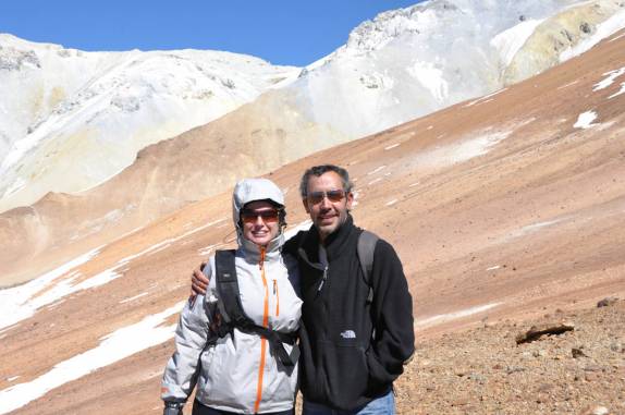 Aos 5.300 metros, ao lado das antigas minas de Enxofre no Cerro Toco, na região de San Pedro de Atacama, no Chile